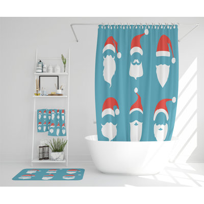 Prentice Polyester Shower Curtain Set