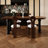Walnut Rectangular Solid Wood Dining Table-1832295833