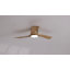 Plafonnier encastré blanc standard 36 po avec 3 pales en bois massif et télécommande-455798538-455798537-455798536