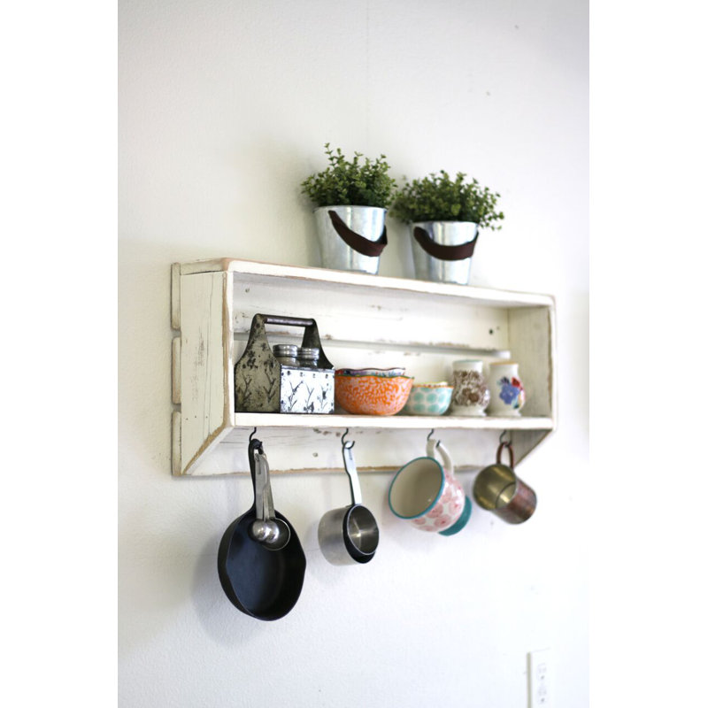 Wiscasset Accent Shelf, White