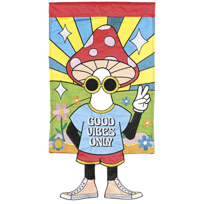 Crazy Leg Mushroom Good Vibes Only 13
