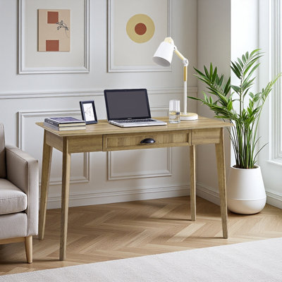 Bureau Cabral - Bureau moderne de 122 cm avec tiroir de rangement
