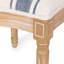 Chaise d'appoint rembourrée à dossier Roi Louis Jair-901109070