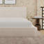 Protège-matelas circulaire en neige doux en polyester avec protège-matelas HEIQ-242623550
