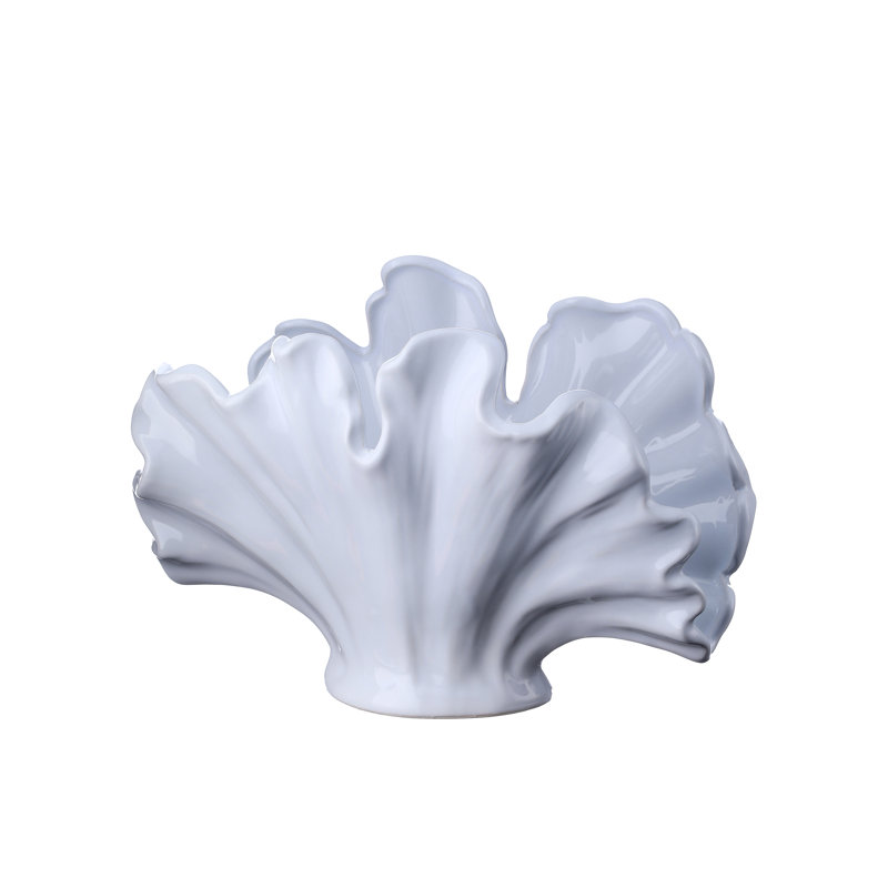 10" Ceramic Shell Planter