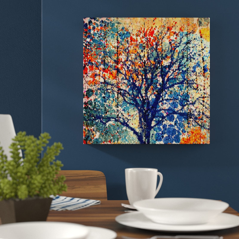 Irena Orlov - Wrapped Canvas Painting, 45cm H x 45cm W