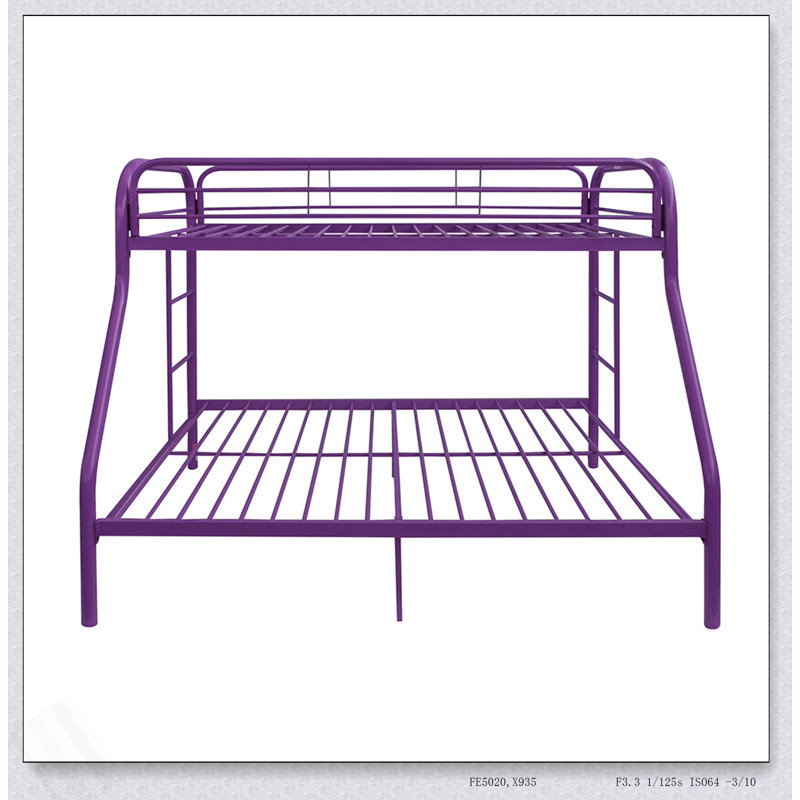 Lit superposé simple / double Tritan Rainbow Finish, Mauve