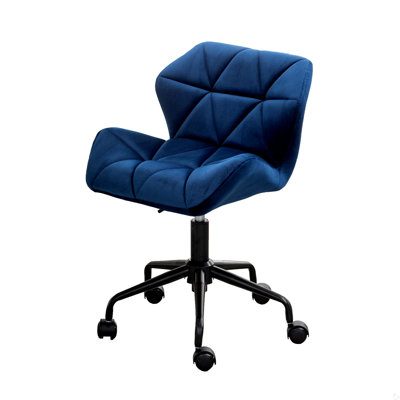 Tufted Adjustable Swivel Office Chair by Mercer41