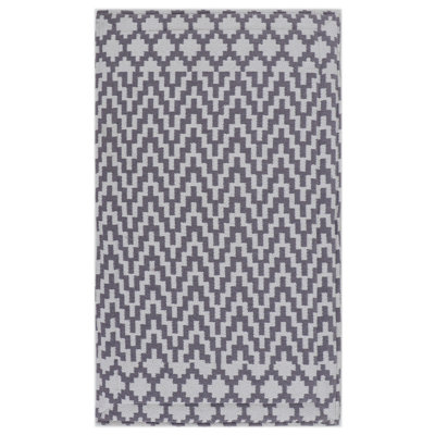 Ahmyla Striped Polyester Anti-Fatigue Kitchen Mat
