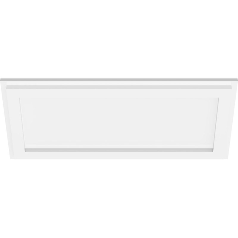 Médaillon de plafond contemporain en pvc de qualité architecturale rectangulaire, H 1 po x l 22 po x P 11 po