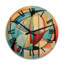 Horloge murale en bois massif Markina-1663742037