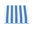 Rayures bleu vif / blanc