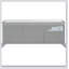 Banc de rangement à 2 tiroirs et 2 armoires avec coussin amovible - Finition gris délavé, banc à chaussures pour entrée / couloir-243803792