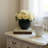 Ranunculus Arranged in Fiberstone Pot