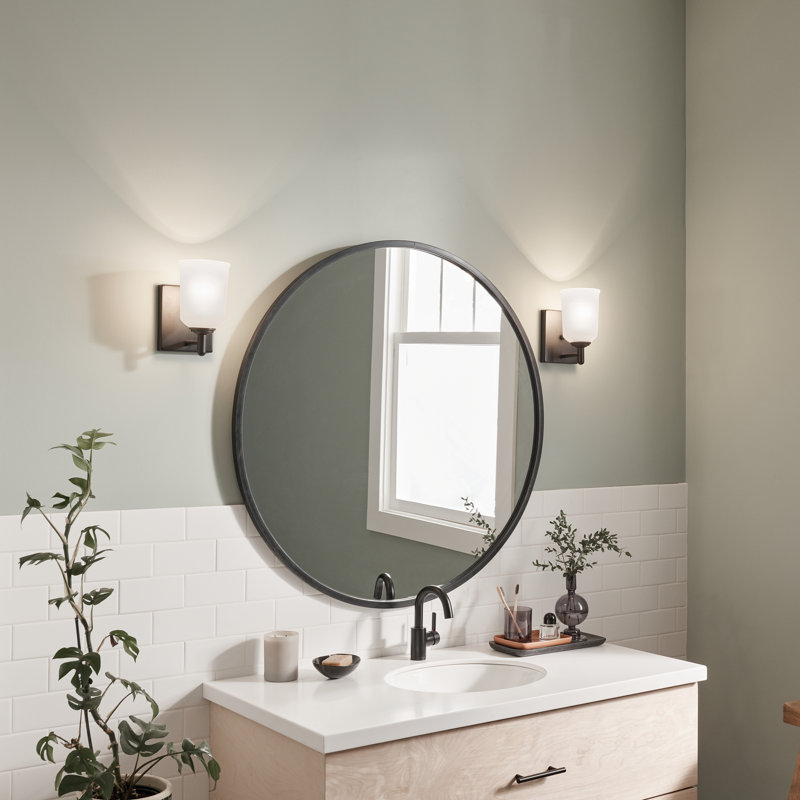 Hopedale Armed Sconce, Black