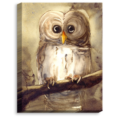 " Redbird Cottage Owl " by Dawn Derman