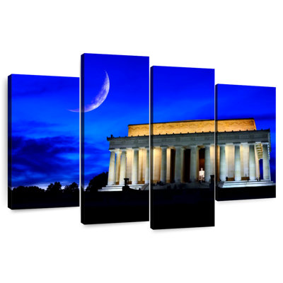 Lincoln Memorial At Night