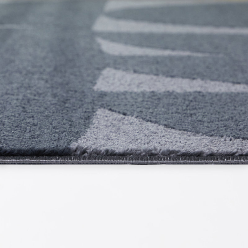 Tapis bleu / ardoise Hanson, 7 pi 10 po x 10 pi