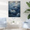 «Coastal Wave dénouant l'horizon sur toile»
