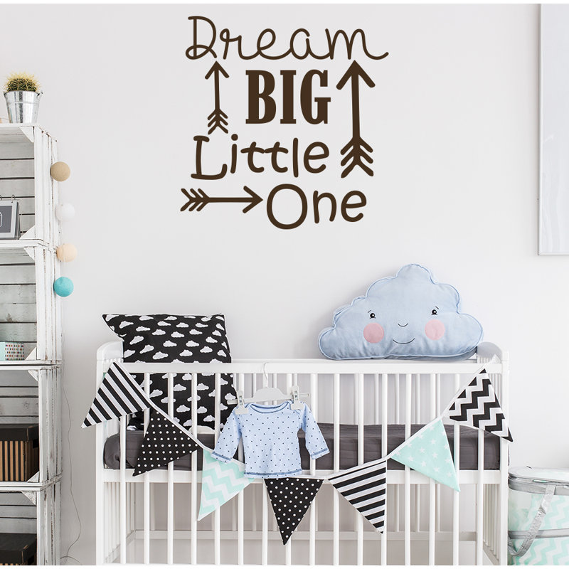 Décalcomanie murale big little rêve Baumeister, Brun