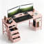 MDF Steel Computer Desk-1392263150-1392263151