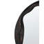 Solid Wood Round Floor Mirror