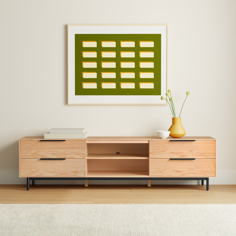 Ellis 76" TV Console, Natural