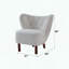 Chaise d'appoint Teddy Sherpa