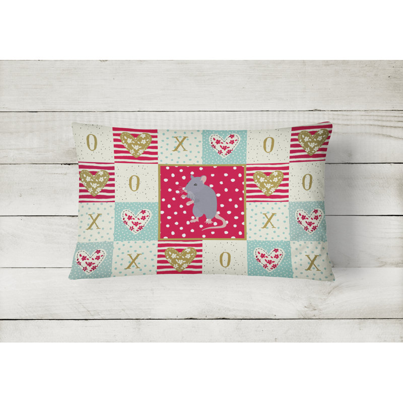 Patchwork Outdoor Throw Pillow
