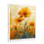 Cadre simple blanc, bois massif