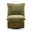 Chaise berçante pivotante détachable en chenille 360, sièges confortables pour le salon et la chambre à coucher, canapé-lit simple-27205157