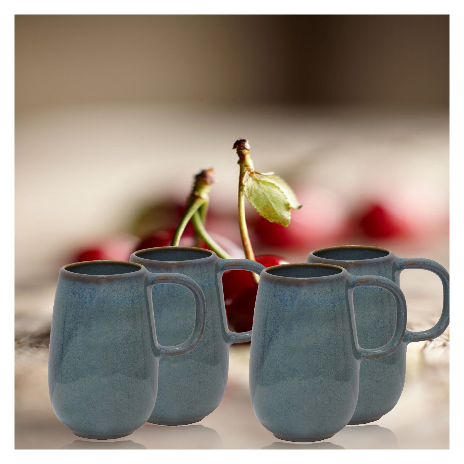 Parkview Stoneware Coffee Mug, 12.85 fl oz., Blue