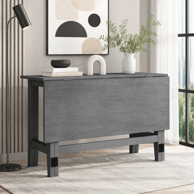 Extendable Drop-Leaf Dining Table