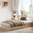 Floor Standing Bed Frame with Wooden Slat, Support, No Box Spring Needed, Noise Free & Easy Assemble, Modern Minimalist Bedroom Furniture for Apartments-2045084794-2045084789