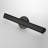 27.8 In.  Linear Shower Drain With Leveling Feet And Flange In Matte Black