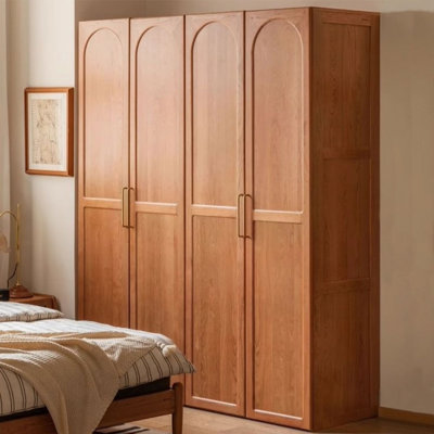 Garde-robe simple en cerisier