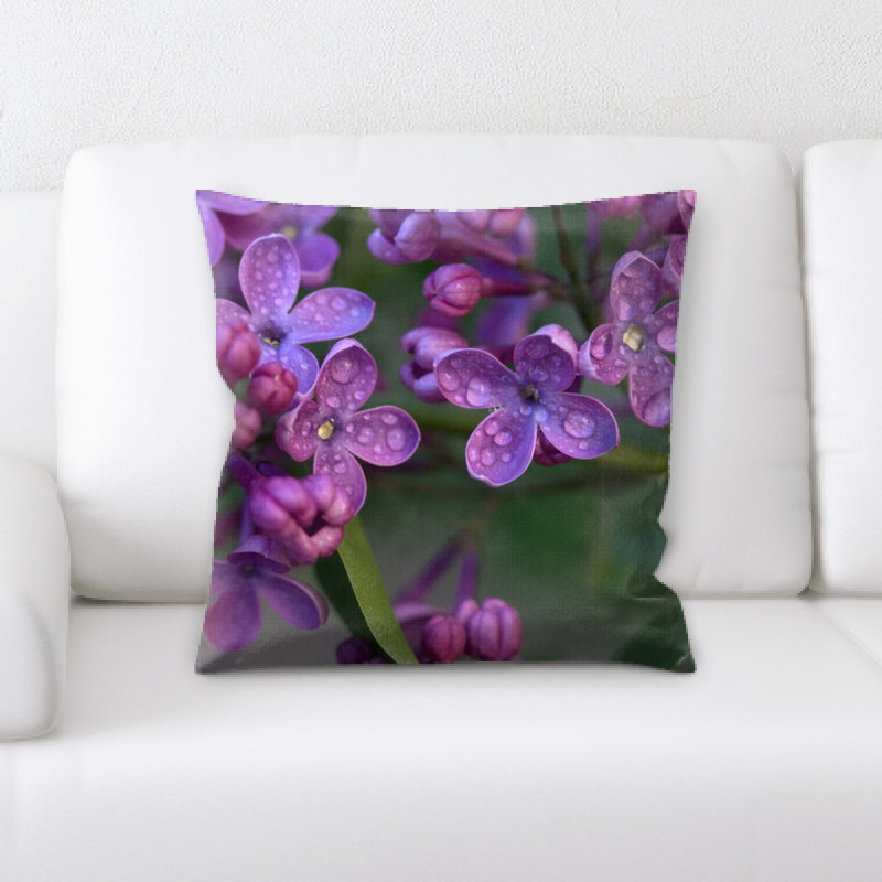 Coussin lilas