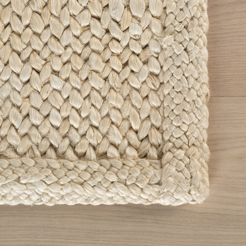Thale Textured Handmade Jute Rug, Rectangle 8'6" x 11'6"