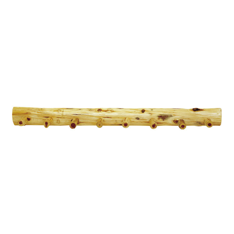 Traditional Cedar Log Coat Rack