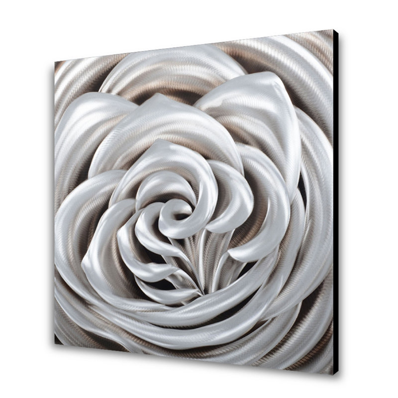 " The Silver Rose " Painting Print