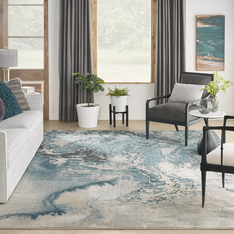 Maxell Abstract Area Rug, Rectangle 117 x 178cm