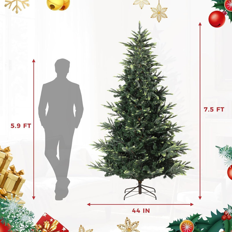 Christmas Tree, 229cm x 94cm