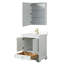 Ensemble de meuble-lavabo simple 30 "avec miroir Deborah-97689337-97689340-97690296