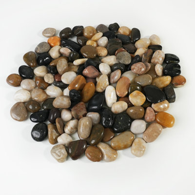 Dryburgh 12 LBS River Rock, Large Pebble for Landscaping, Garden & Fish Tank
