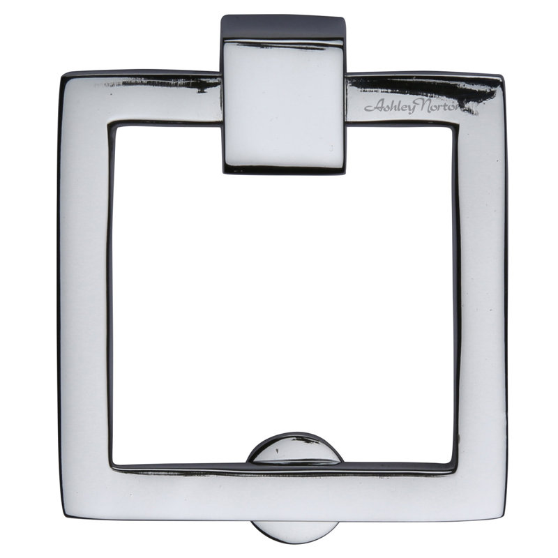 Poignée carrée pour cabinet, Chrome poli