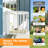 Semi-Circular Balcony Cat Expandable Window Enclosure For Indoor Cats