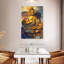 Bouddha assis en forme de lotus-1494284192