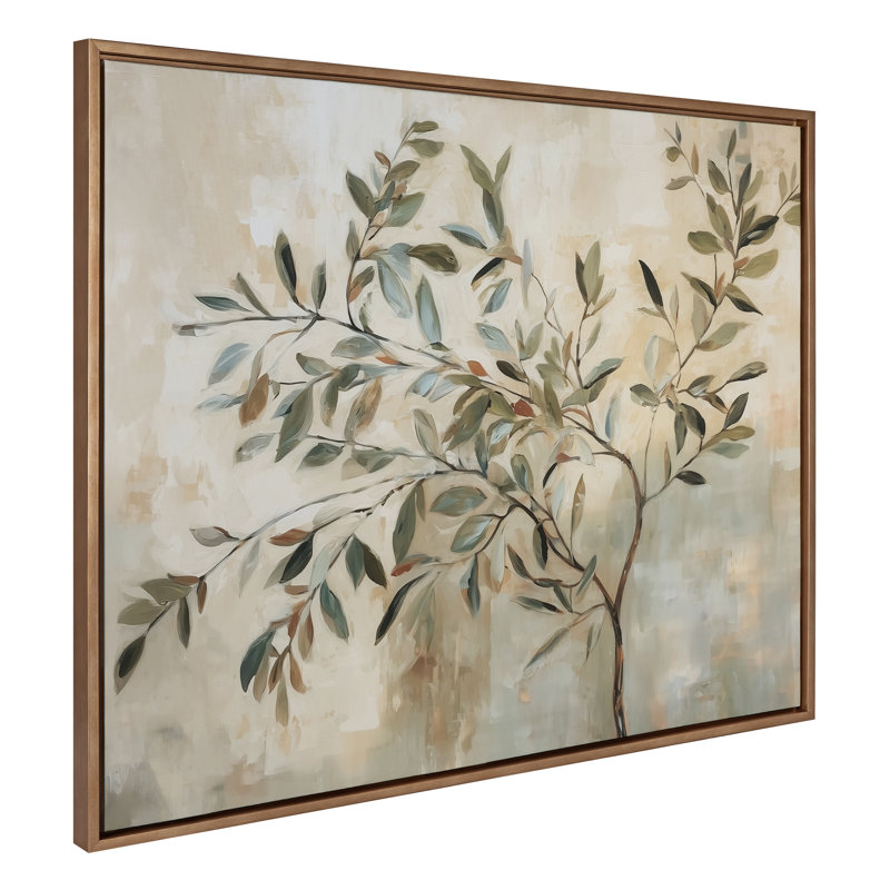 "Soft Dissay", art mural sur toile encadré