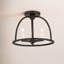 Plafonnier noir 3 lumières Divina Aleena-1228920540