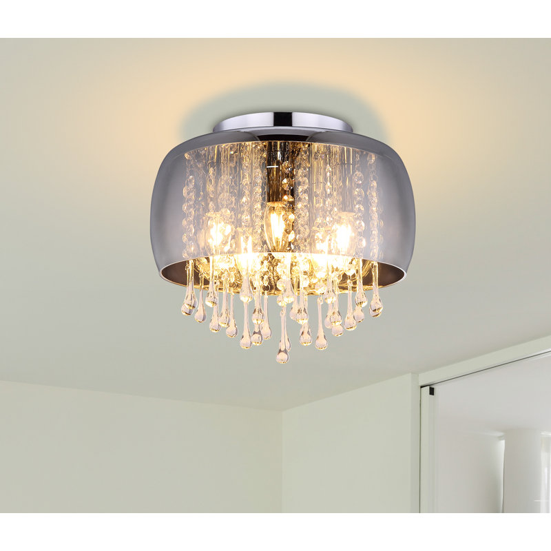 Harvell 1-Light 109.22cm Flush Mount